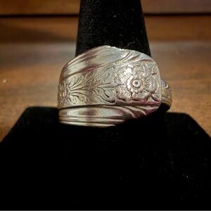 Evangeline Spoon Ring Size 10